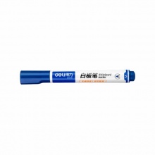 得力(deli)S536白板笔(蓝)可擦用白板笔 办公用品