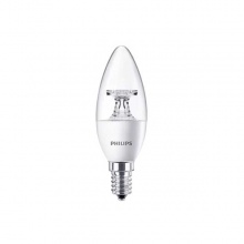 飞利浦(PHILIPS)LED尖泡 3.5W E14 2700K 白色透明