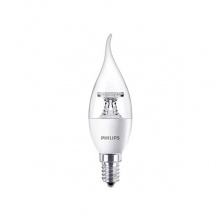 飞利浦(PHILIPS)LED拉尾泡 3.5W E14 2700K 白色透明拉尾