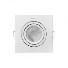 飞利浦(PHILIPS)格栅射灯 1*6W GD100 开孔85*85mm 830