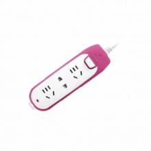 公牛BULL排插 玫红GN-W1120 1.8米(袋) 插座 接线板
