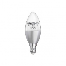 佛山照明FSL C37尖泡6.5W 220V E14晶钻系列6.5W 30K 银色