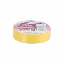 3M电工胶布1600#无铅电工绝缘胶带 18mm*20m*0.15mm 黄色 电气绝缘胶带
