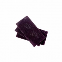3M工业百洁布 7521C 紫色100*203mm 60片*箱