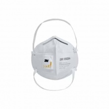 3M 头戴式KN95口罩 9502V+ 防尘防雾霾防飞沫KN95级防护口罩 带呼吸阀
