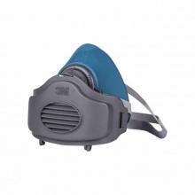 3M防尘面罩HF-52半面具+盖子+滤棉套装