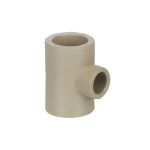 联塑灰色PPR水管异径变径三通40×20