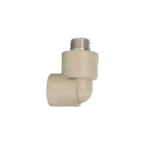 联塑灰色PPR水管外牙弯头32×3/4
