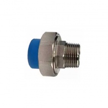 联塑PE给水管注塑承插管铜外螺纹管接头20×1/2