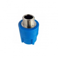 联塑PE给水管注塑承插管铜外螺纹直接头25×1/2