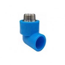 联塑PE给水管注塑承插管外螺纹弯头32×1/2