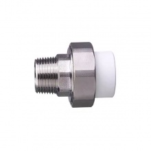 联塑白色PPR水管外螺纹管接头25×3/4