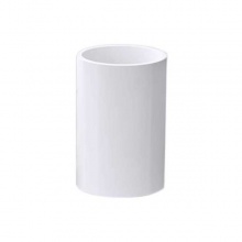 镀美白色UPVC直接直通管材水管配件(内径)32mm