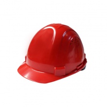霍尼韦尔红色安全帽H99RA115S防砸防冲击 ABS材质(带透气孔)