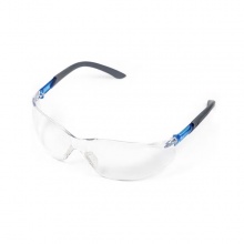 霍尼韦尔300310防冲击眼镜S300L透明镜片 灰蓝镜框 耐刮擦防雾眼镜