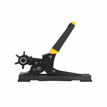 得力(deli) 台式打孔钳6圆孔(黄)10寸 DL108010