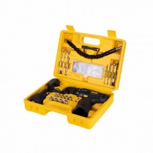 得力(deli) 锂电钻工具套装(黄)21件 DL1021L