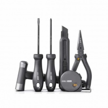 得力(deli) home系列家用工具6件套(黑) HT0006