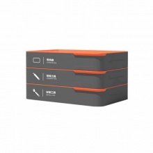 得力(deli) home系列层叠式工具组套-ADE三层(橙) H1001-ADE