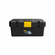 得力(deli) 抗摔型工具箱 PP塑料收纳箱 DL432912