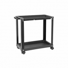 得力(deli) 塑料二层工具车(黑) DL433002