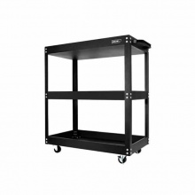 得力(deli) 加强型三层工具车(黑) DL433023