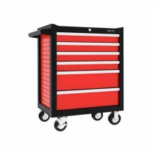 得力(deli) 六抽屉工具车(红) DQ02306