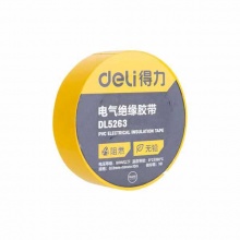 得力(deli) 绝缘胶带(黄) DL5263