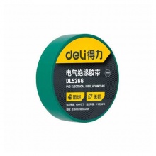 得力(deli) 绝缘胶带(绿) DL5266