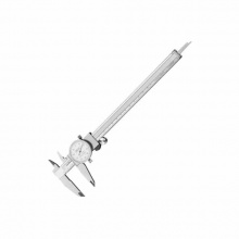 得力(deli) 带表卡尺专业0.01mm(红) DL93200B