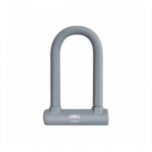 得力(deli) 硅胶车用U型锁(黑) DL508102