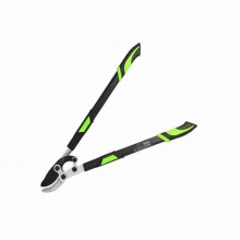 得力(deli) 伸缩款鲨鱼头四角省力粗枝剪(绿) DL580334