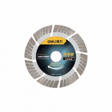 得力(deli) 金刚石切割锯片(银) 耐磨型 适用石材 DH-SQP114-Z2