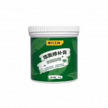 得力(deli) 抗菌防霉墙面修补膏1kg(白) DA-BQ100K