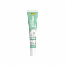 得力(deli) 手挤式防霉玻璃胶150ml(瓷白) DA-JG101B